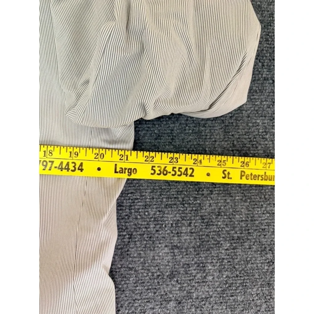 NWT Banana Republic Mens Beige Striped Cotton Blazer Tailored Fit  Size 42R